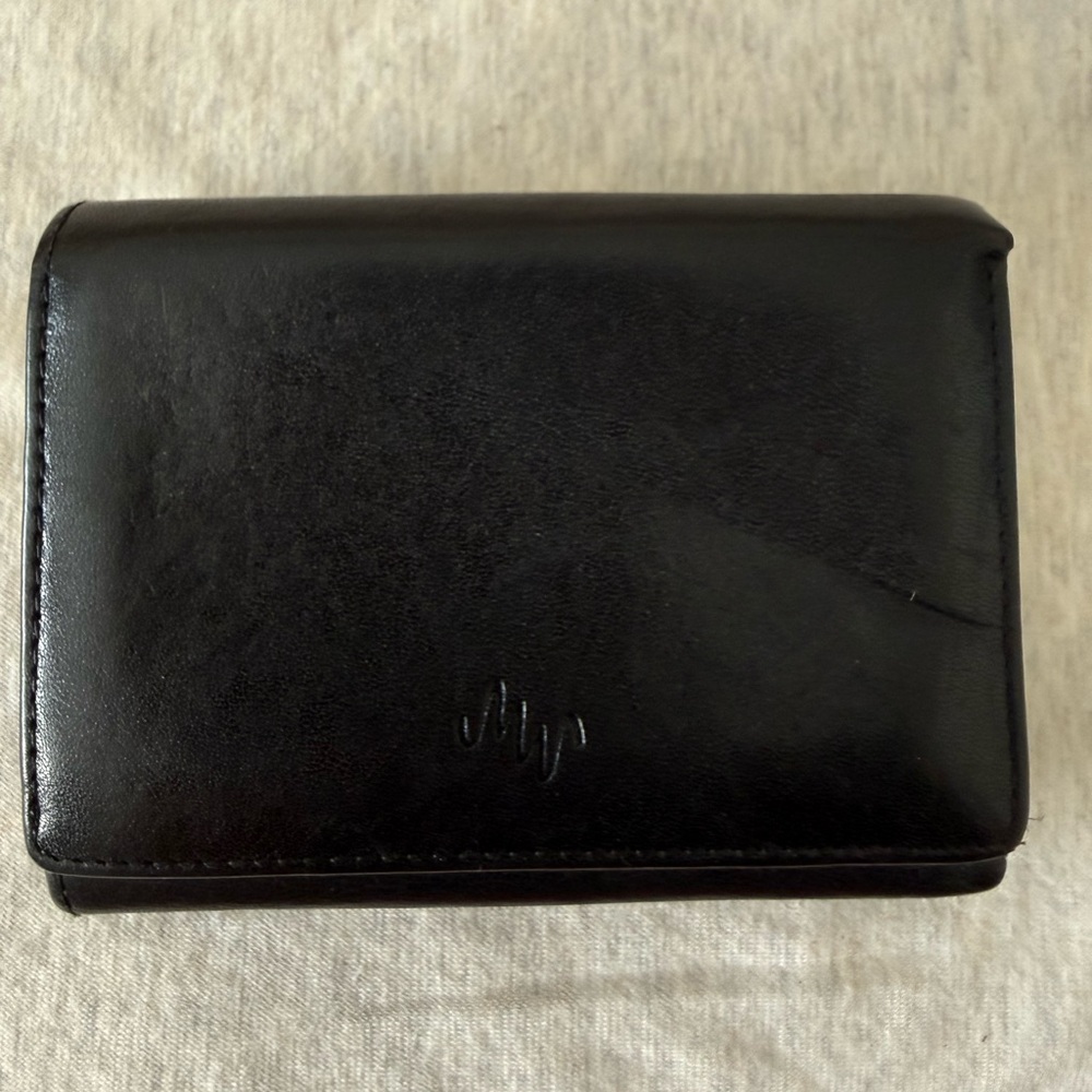 Monsac Black Fabric Wallet